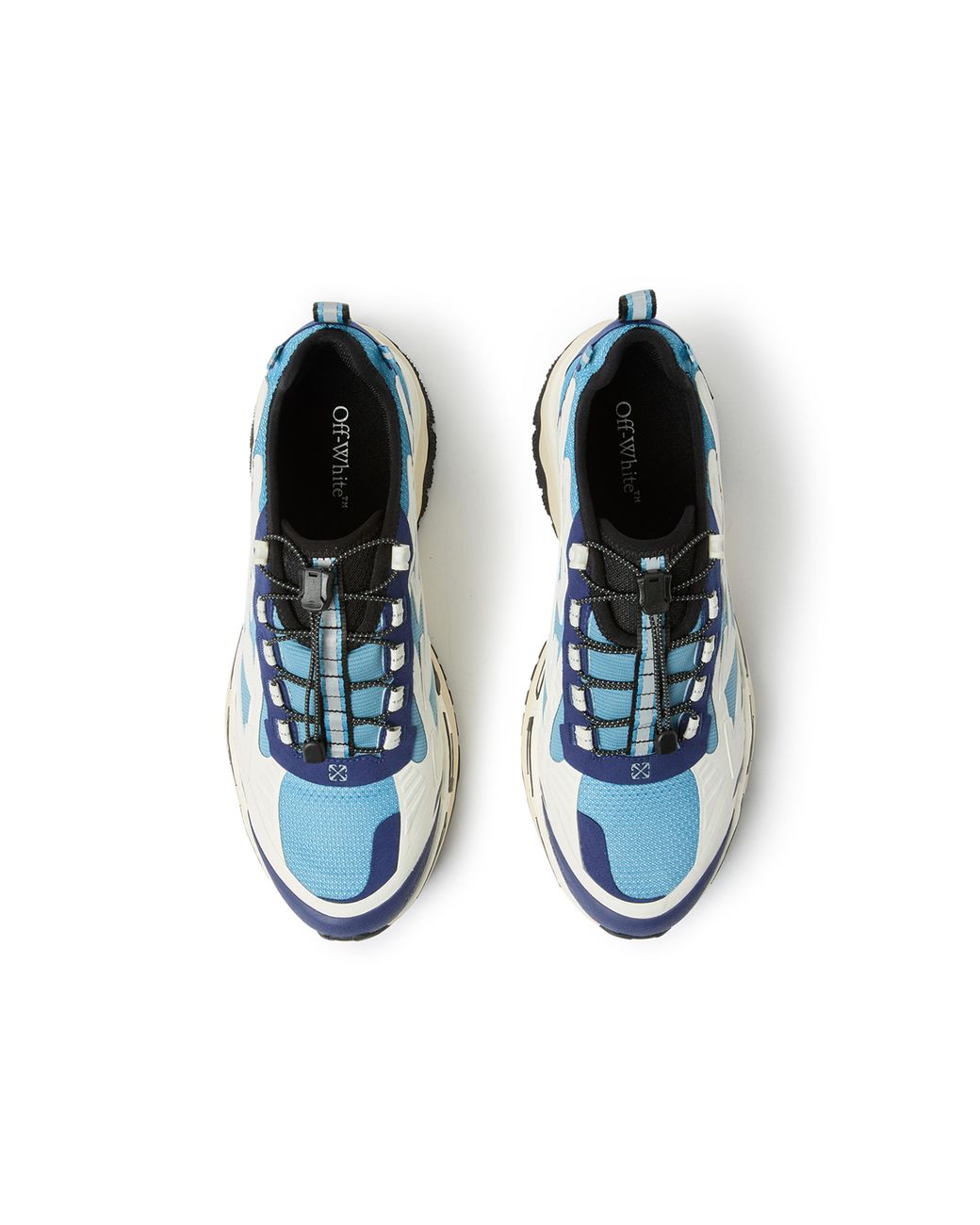 Off-White c/o Virgil Abloh Blue Be Right Back Trail Low Sneakers for men