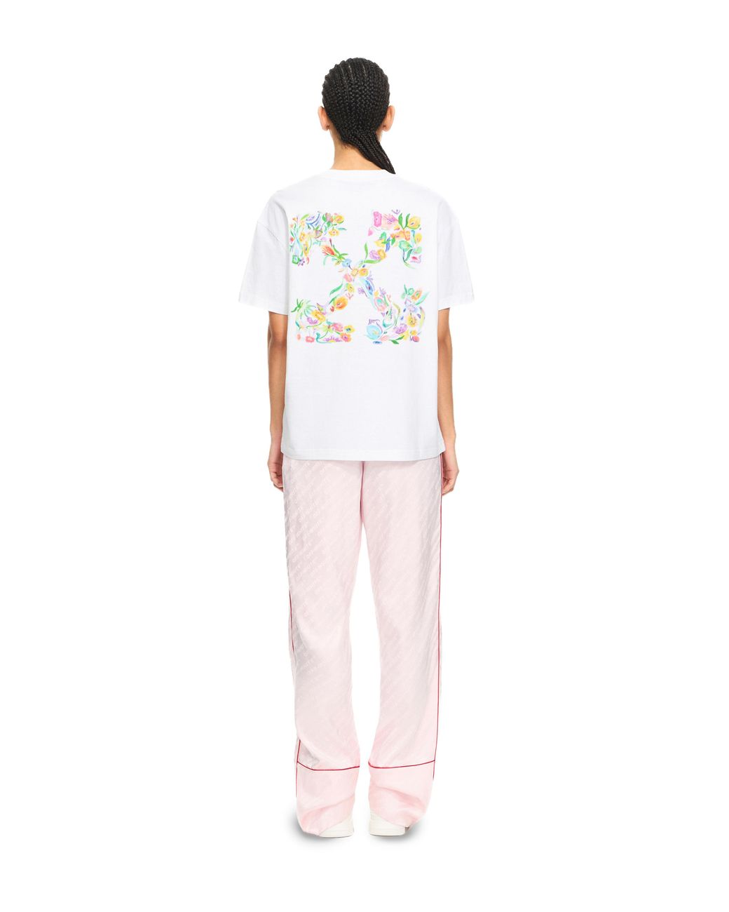 Off-White c/o Virgil Abloh White Arrow Glowing Flower T-Shirt