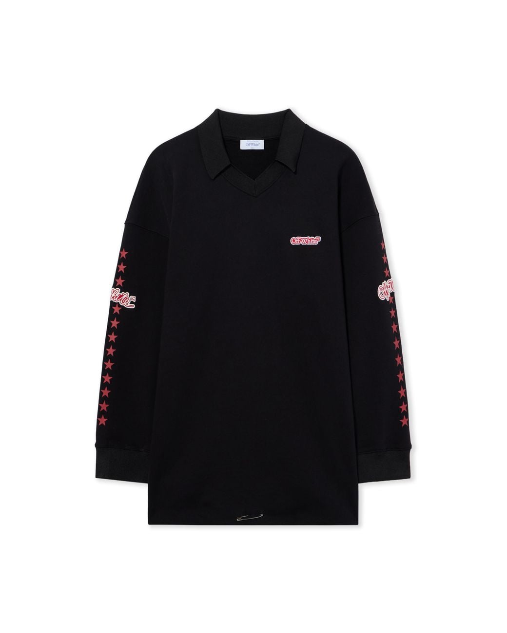 Off-White c/o Virgil Abloh Black Star Polo Sweatdress