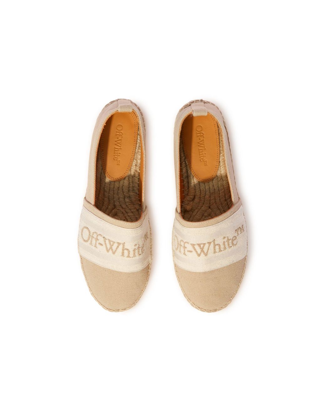 Off-White c/o Virgil Abloh White Bookish Espadrilles