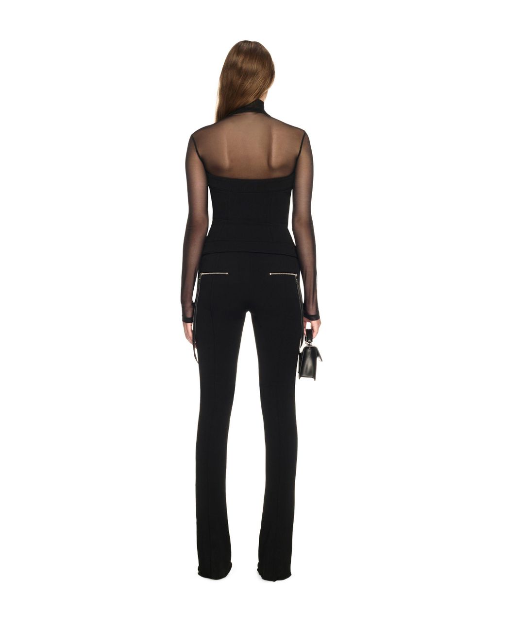 Off-White c/o Virgil Abloh Black Britney Zip Pants