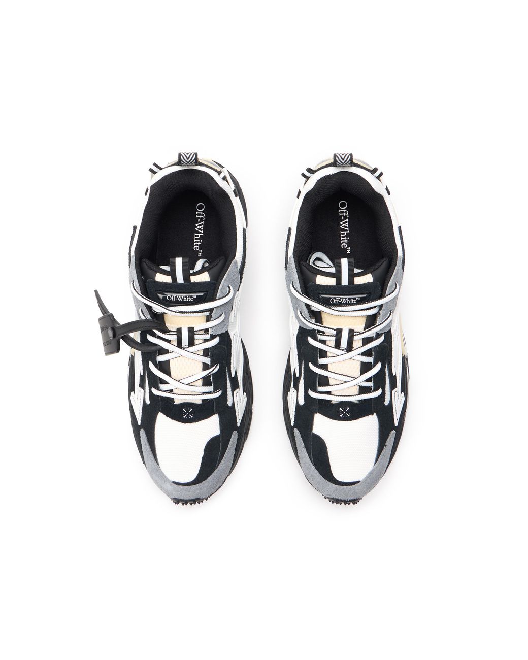 Off-White c/o Virgil Abloh White Be Right Back Suede Sneakers for men