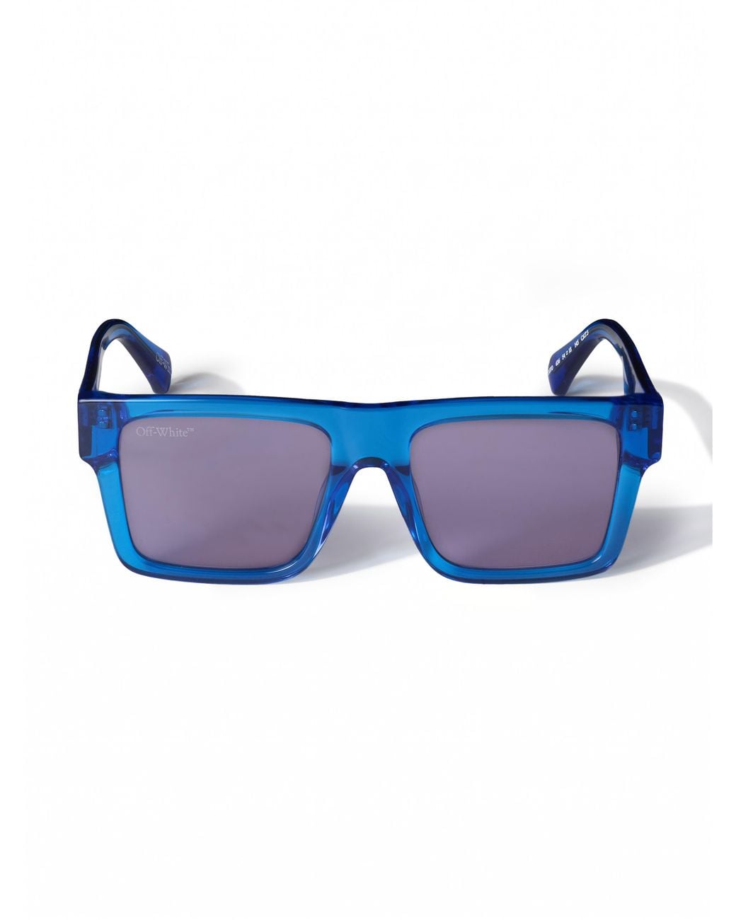 Off-White c/o Virgil Abloh Black Lawton Lens Sunglasses