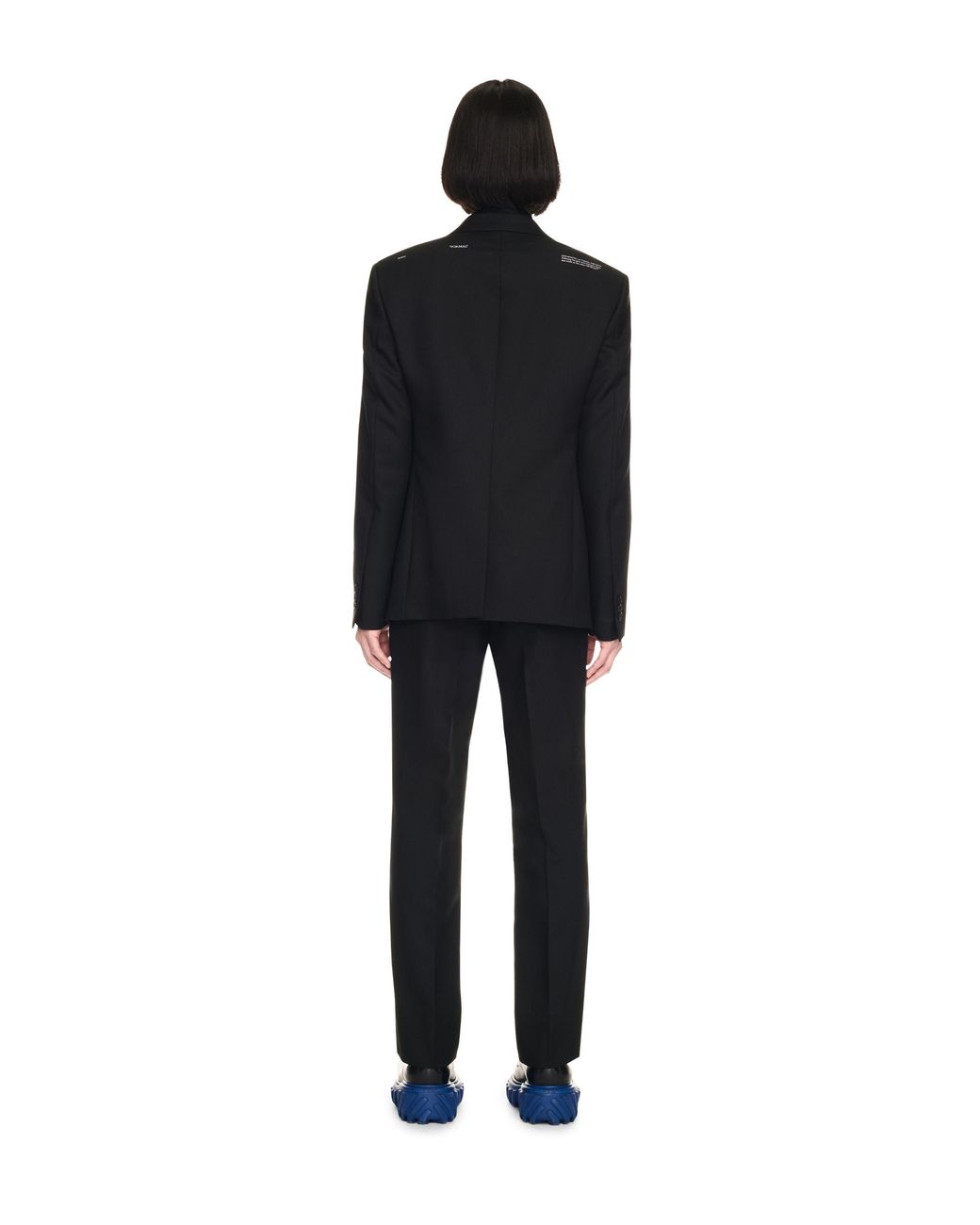 Off-White c/o Virgil Abloh Black Corp Drill Slim Pants for men