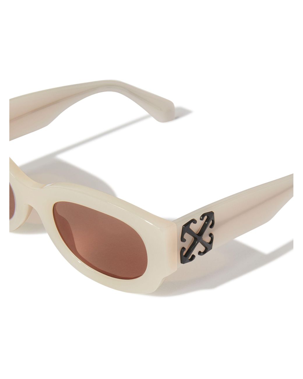 Off-White c/o Virgil Abloh Natural Palmer Sunglasses