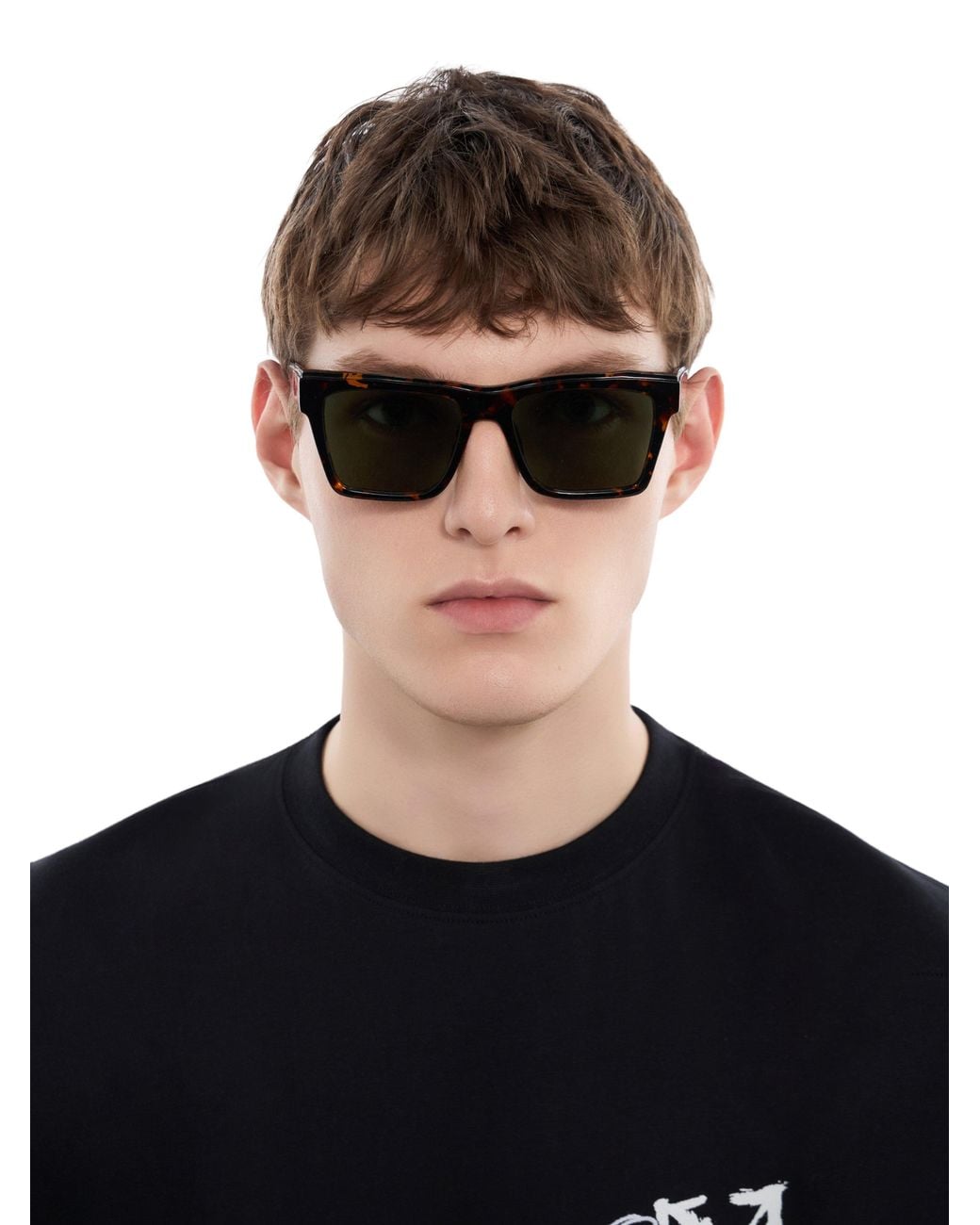 Off-White c/o Virgil Abloh Black Virginia Lens Sunglasses