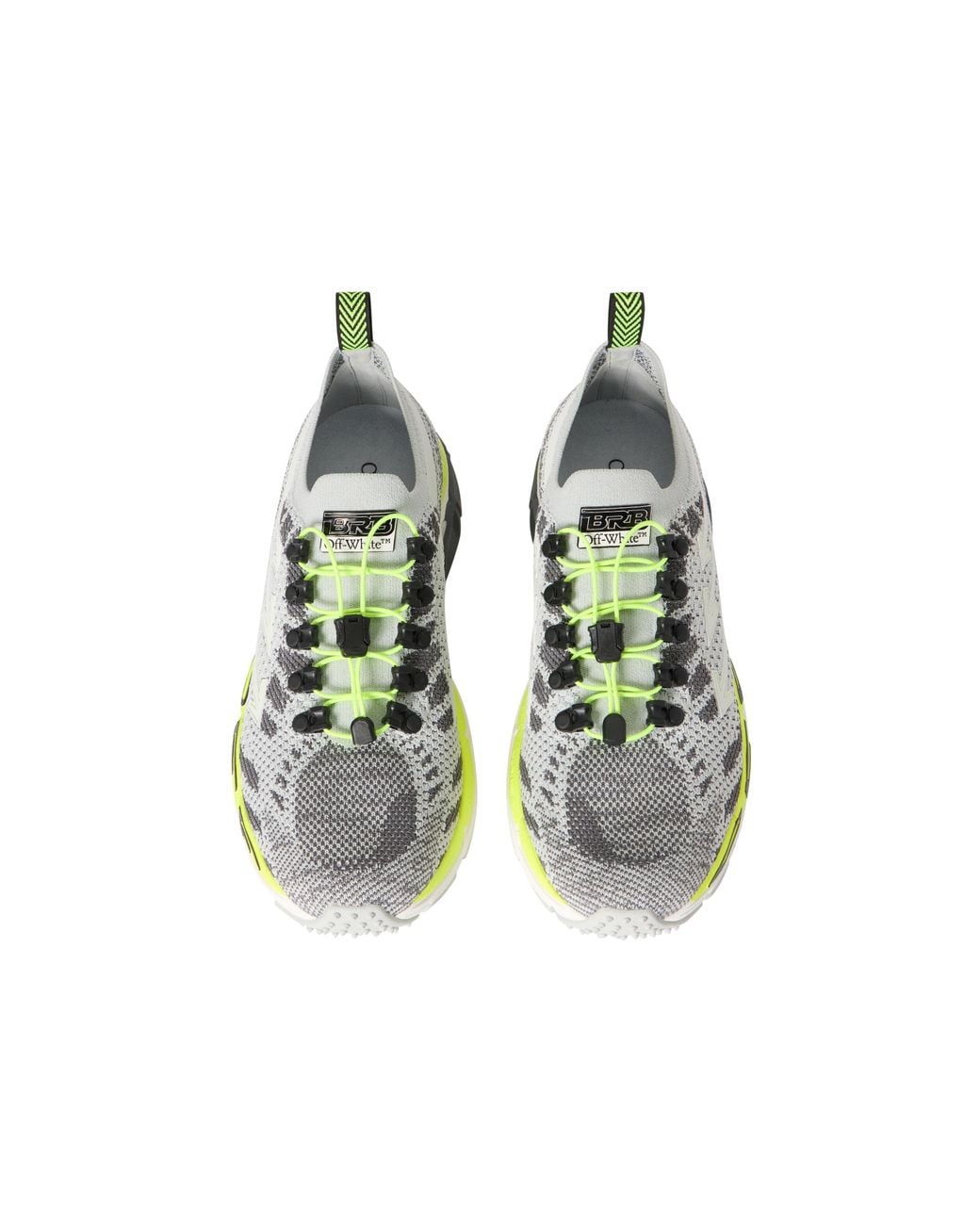 Off-White c/o Virgil Abloh Metallic Be Right Back Knit Sneakers for men