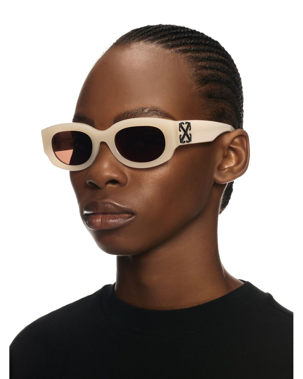Off-White c/o Virgil Abloh Natural Palmer Sunglasses