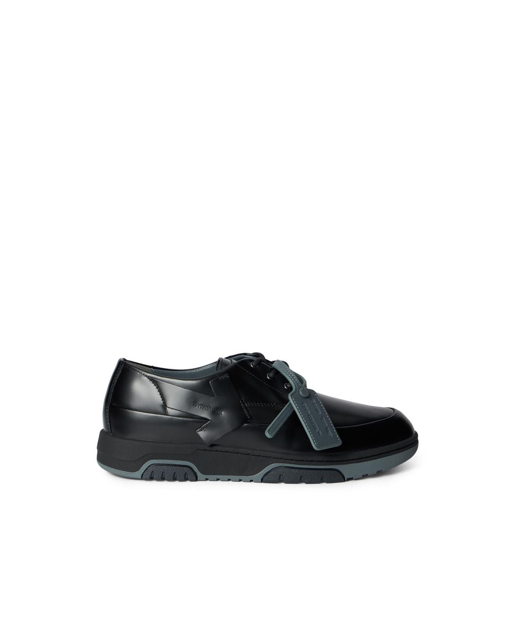 Off-White c/o Virgil Abloh Green Derby Leather Shoes for men