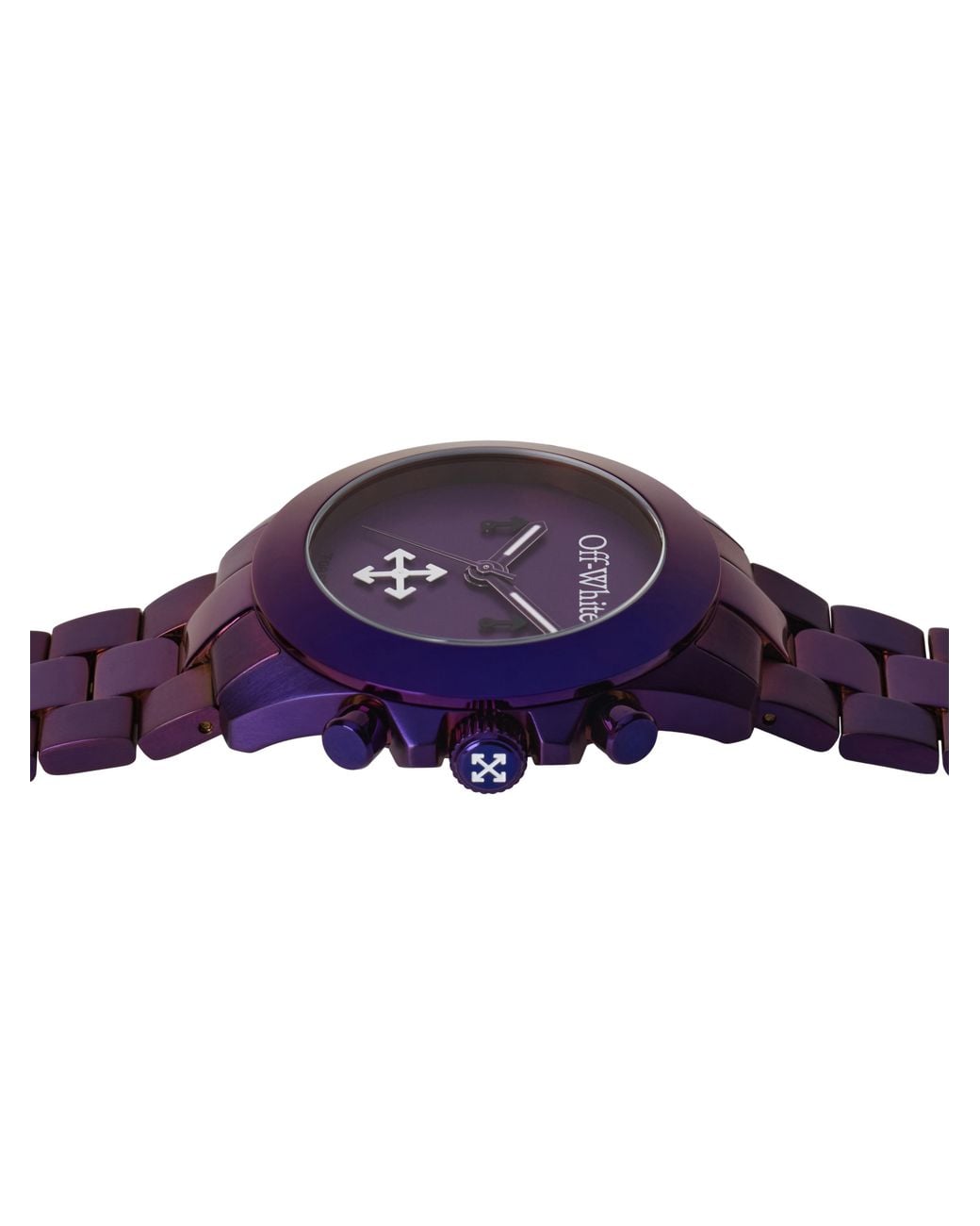 Off-White c/o Virgil Abloh Purple "Reset" Watch for men