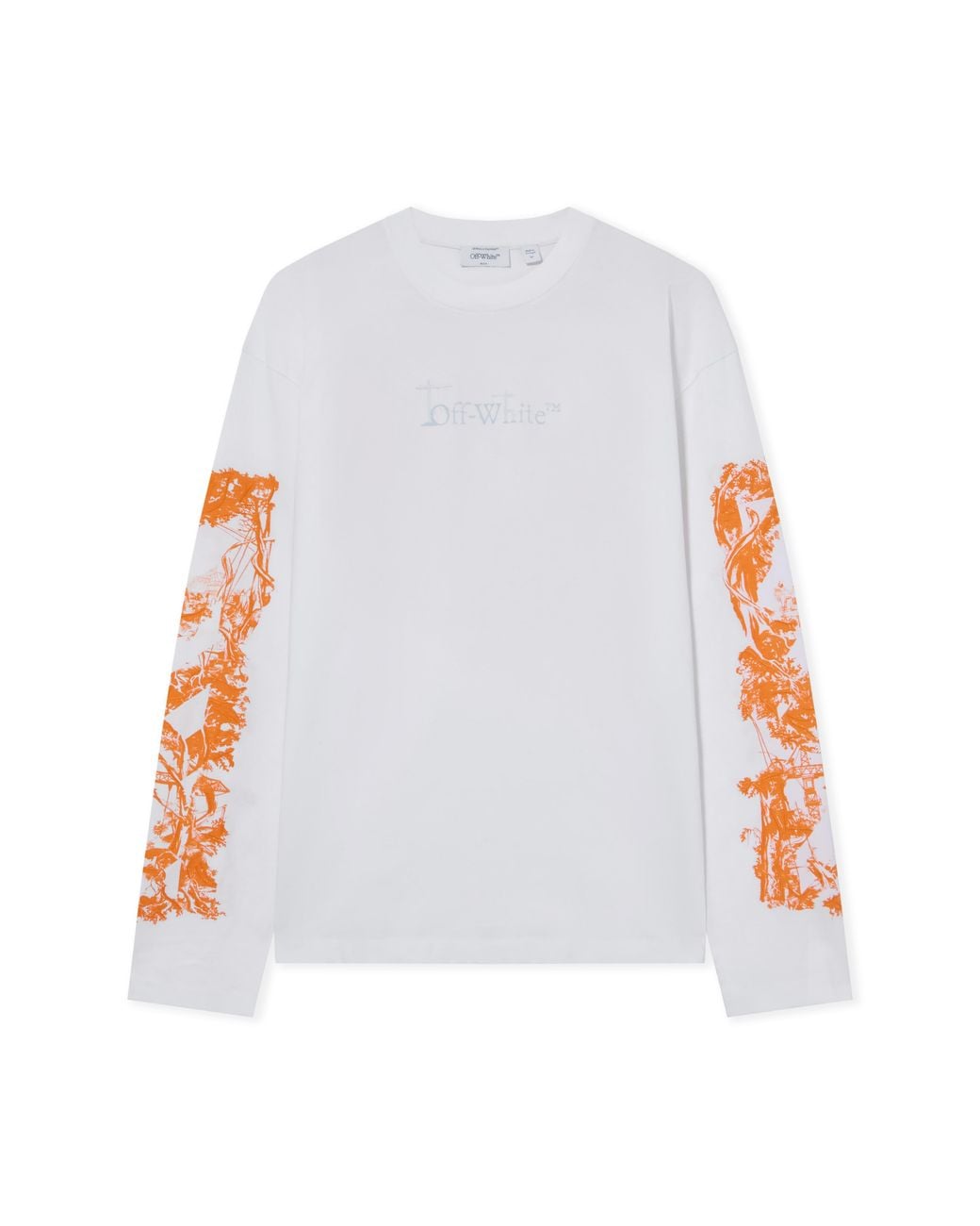 Off-White c/o Virgil Abloh White City Nature Skate Long Sleeve T-Shirt for men