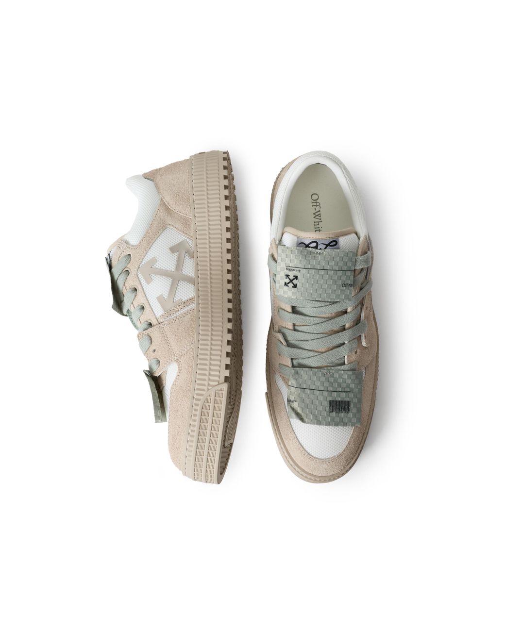Off-White c/o Virgil Abloh White Low Top 3.0 Off Court Sneakers for men