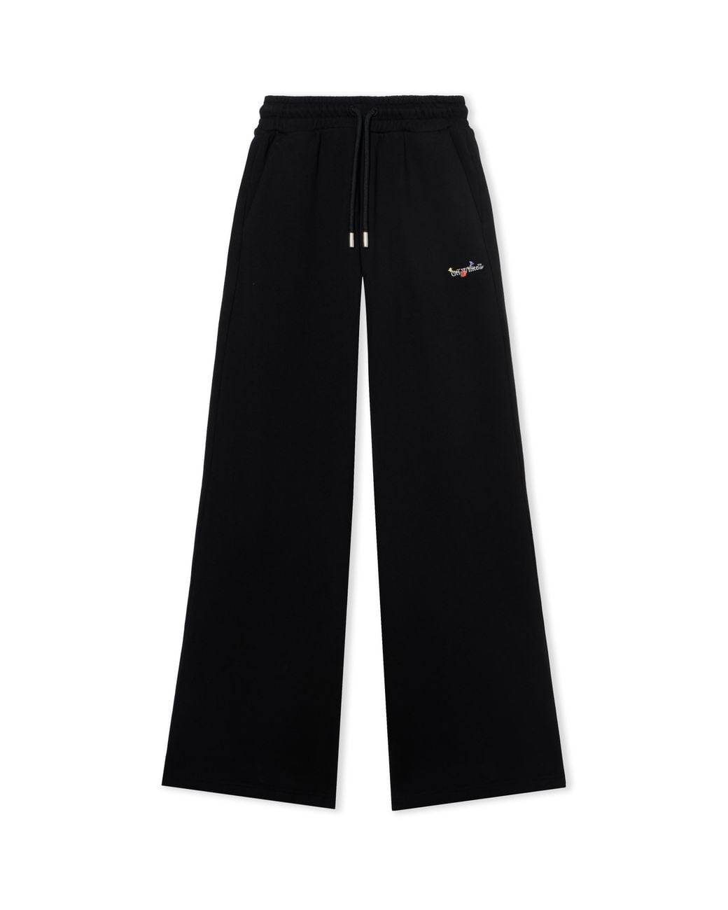 Off-White c/o Virgil Abloh Black Bookish Flowers Regular Sweatpants