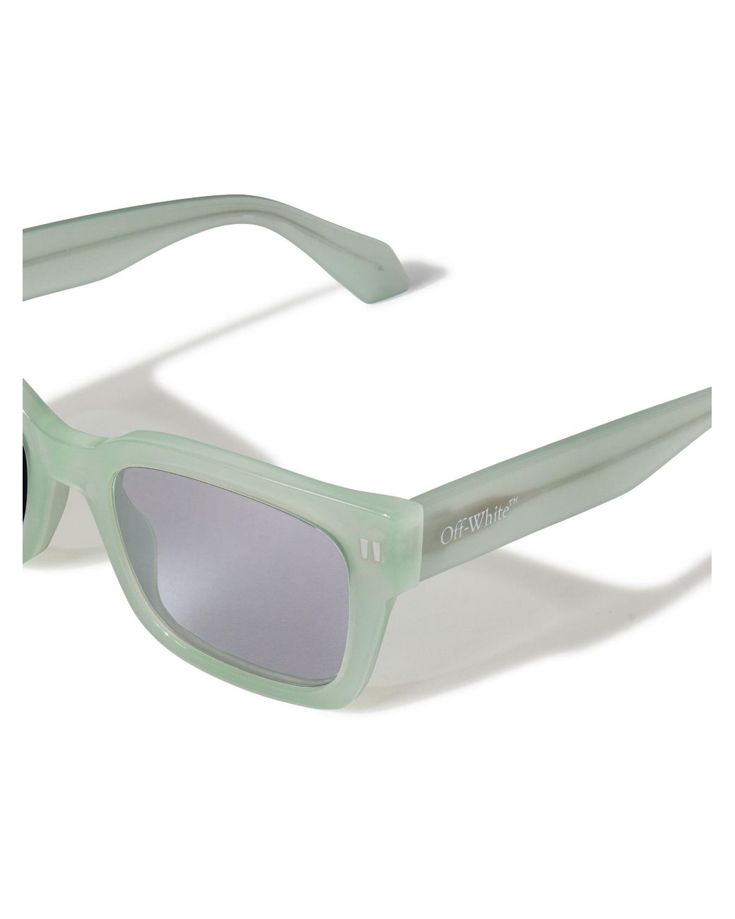Off-White c/o Virgil Abloh Gray Midland Sunglasses