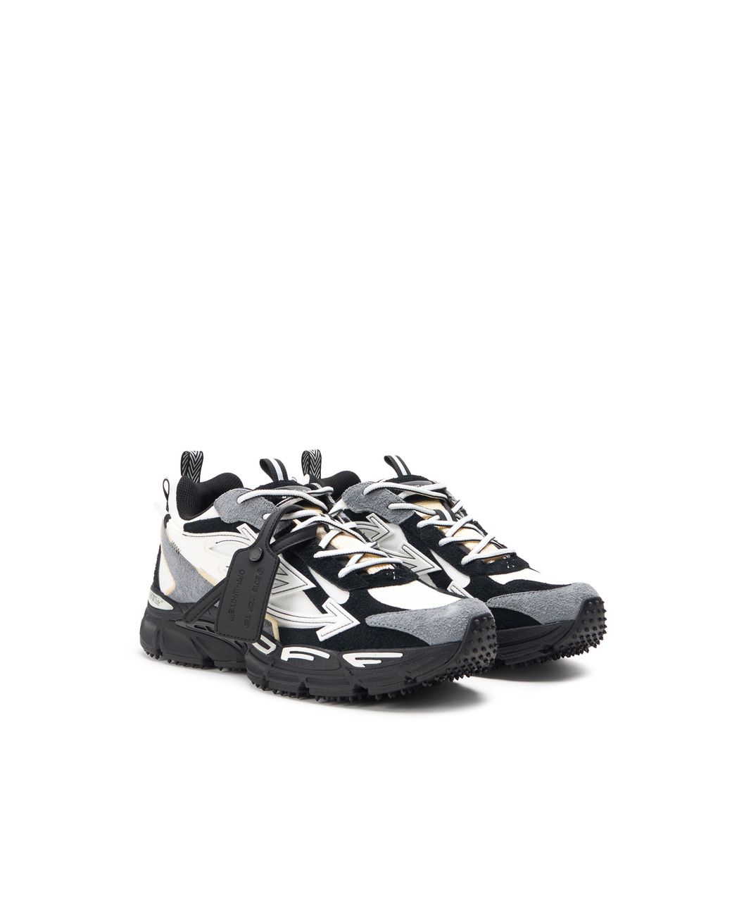 Off-White c/o Virgil Abloh White Be Right Back Suede Sneakers for men