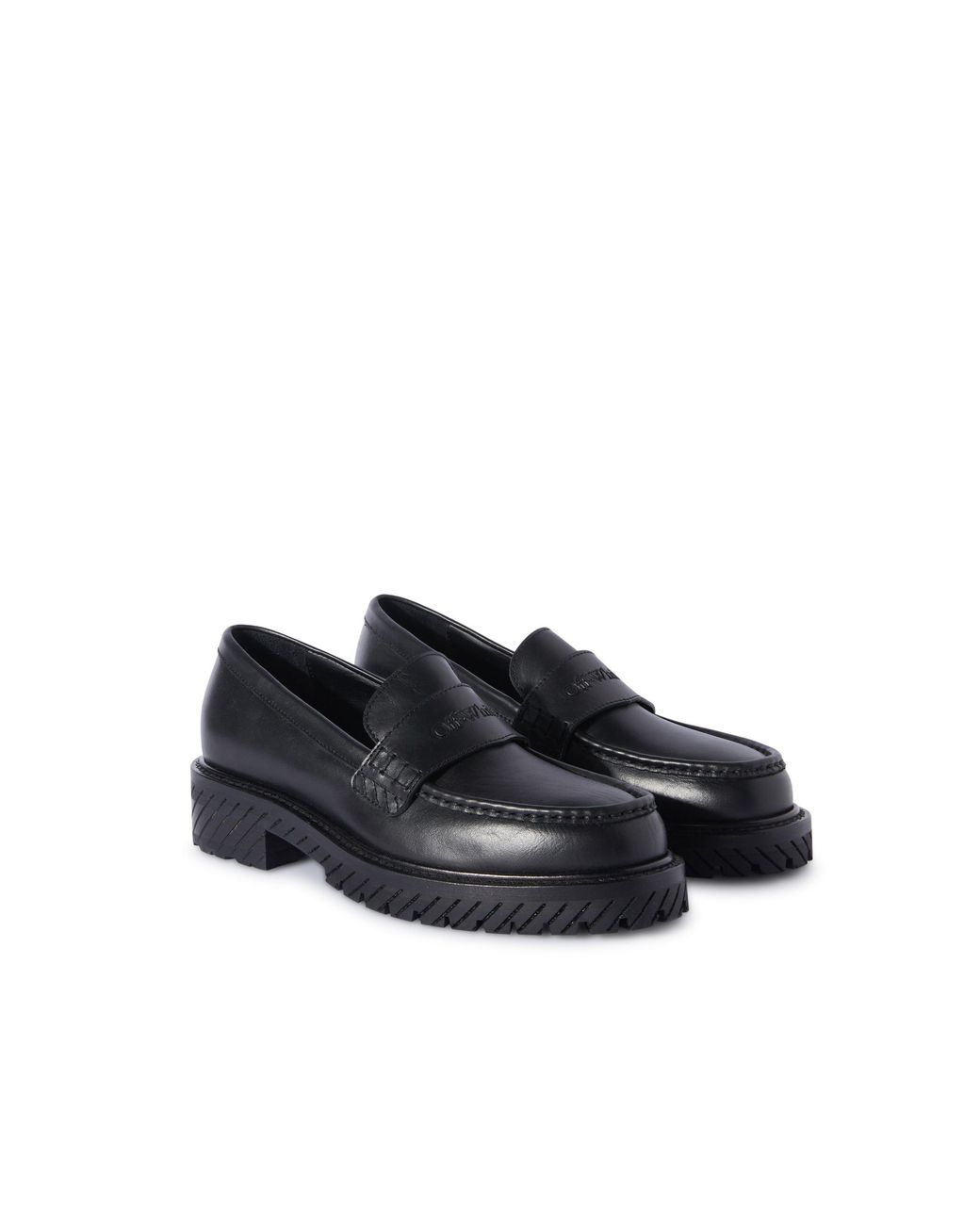 Off-White c/o Virgil Abloh Blue Combat Loafer