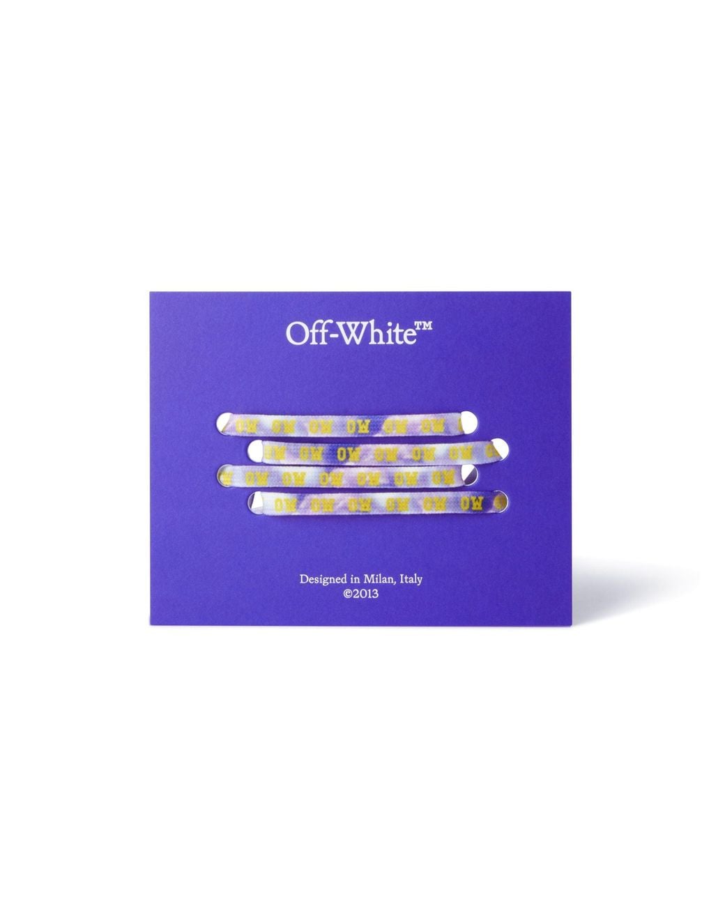 Off-White c/o Virgil Abloh Blue Lilac/ Cloud Laces for men