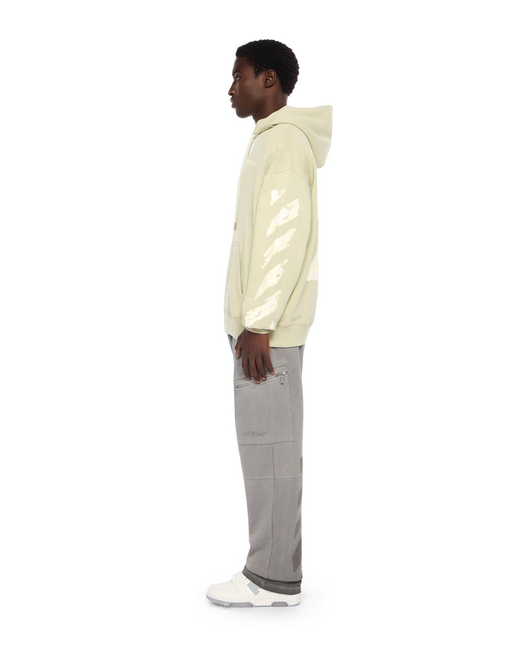 Off-White c/o Virgil Abloh White Ink Arrow Skate Hoodie for men