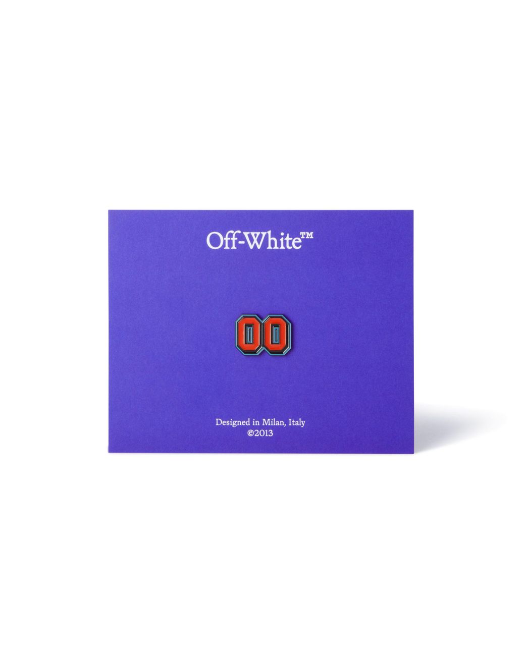 Off-White c/o Virgil Abloh Blue Zero-Zero Dubrae Charm for men