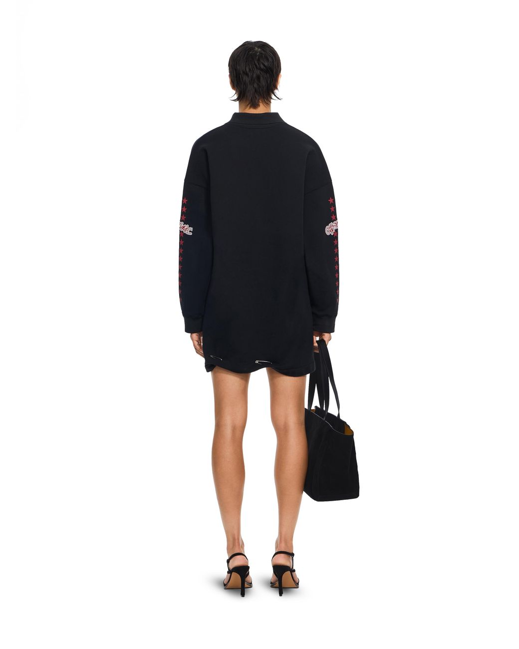 Off-White c/o Virgil Abloh Black Star Polo Sweatdress