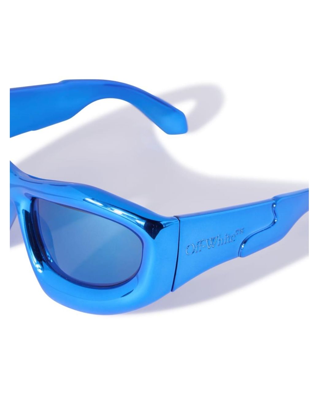 Off-white Blue Katoka Square Sunglasses