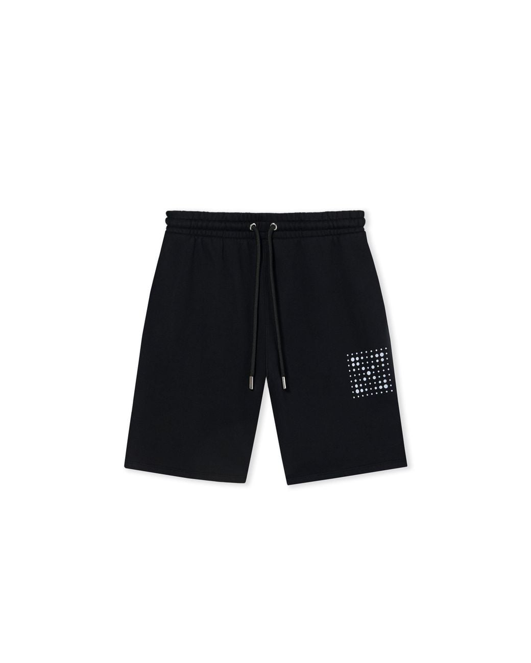 Off-White c/o Virgil Abloh Black Dotted Arrow Skate Sweatshorts for men