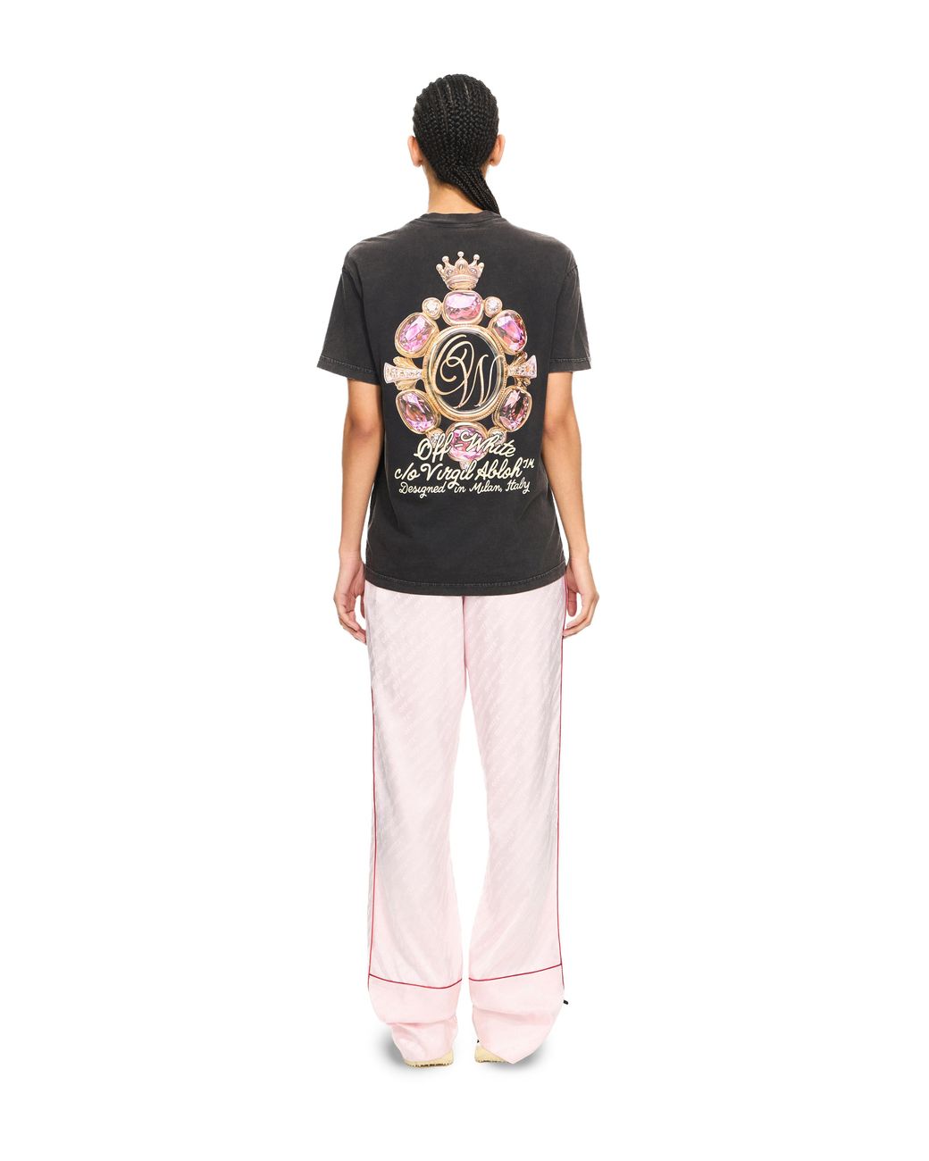 Off-White c/o Virgil Abloh Black Royal Jewels T-Shirt