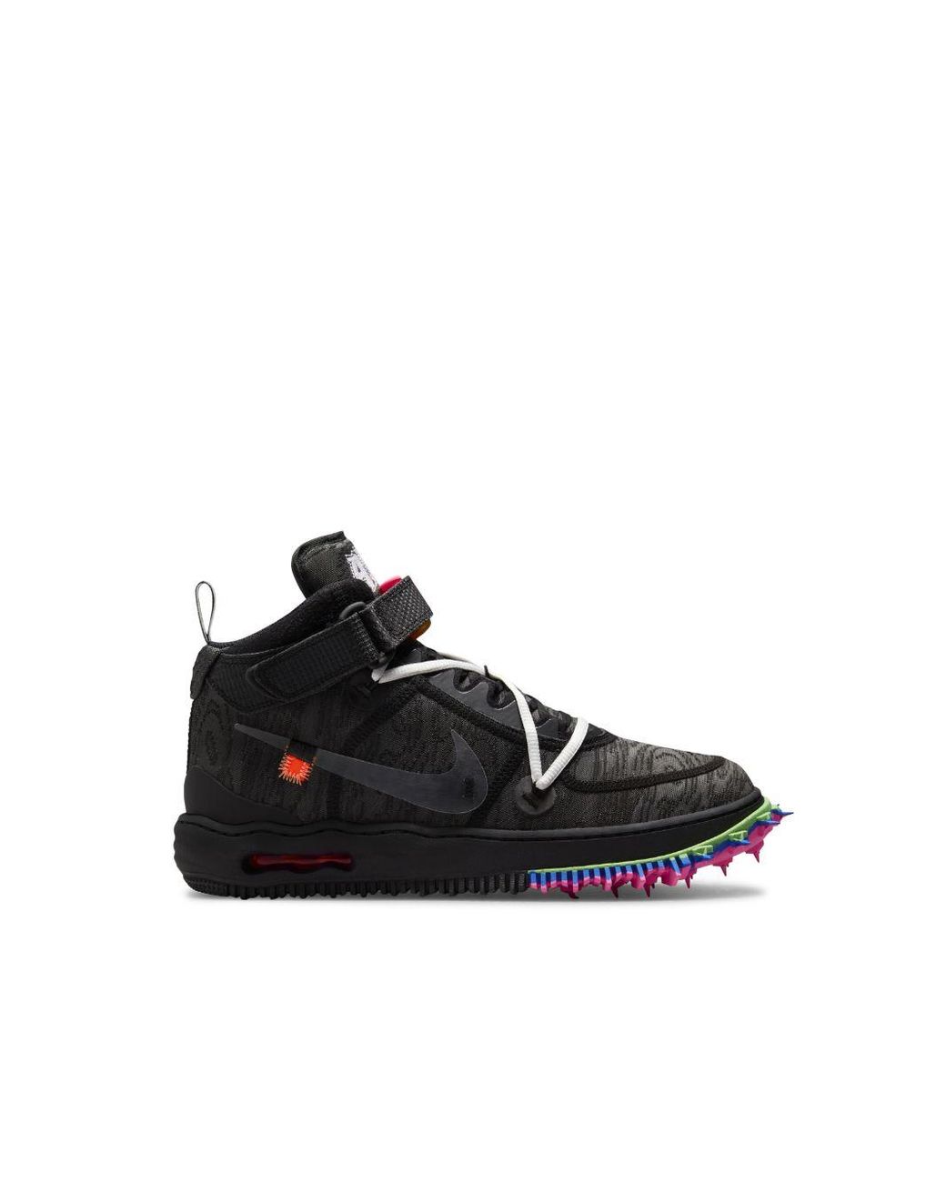 NIKE X OFF WHITE Nike X Off Air Force 1 Mid Off in Black for Men Lyst