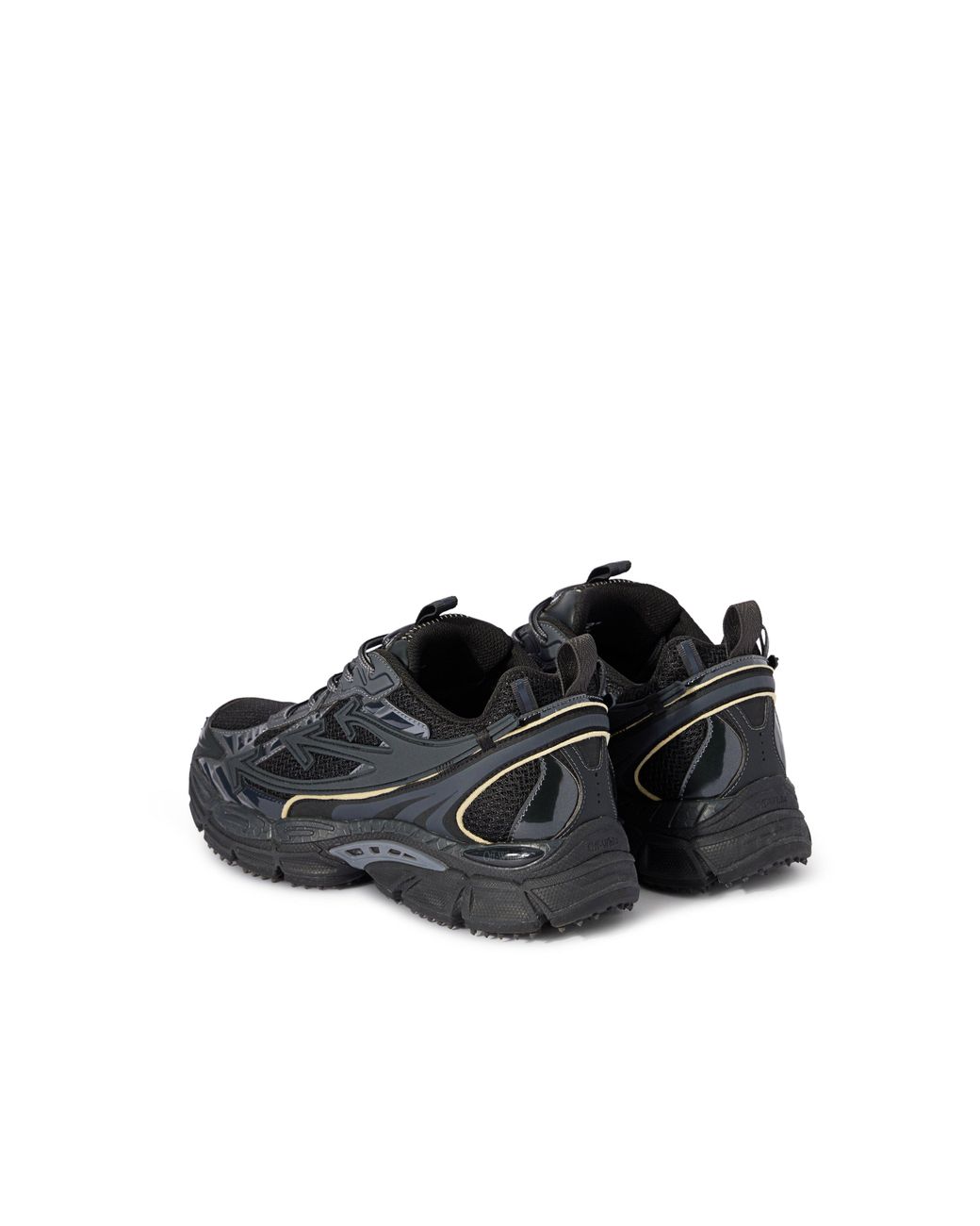 Off-White c/o Virgil Abloh Black Be Right Back Running Sneakers for men