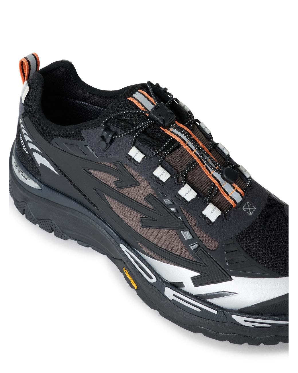 Off-White c/o Virgil Abloh Black Be Right Back Trail Low Sneakers for men