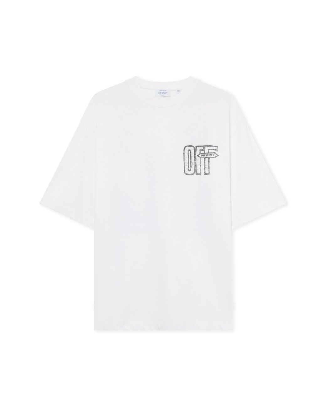 Off-White c/o Virgil Abloh White Motion Arrow Skate T-Shirt for men