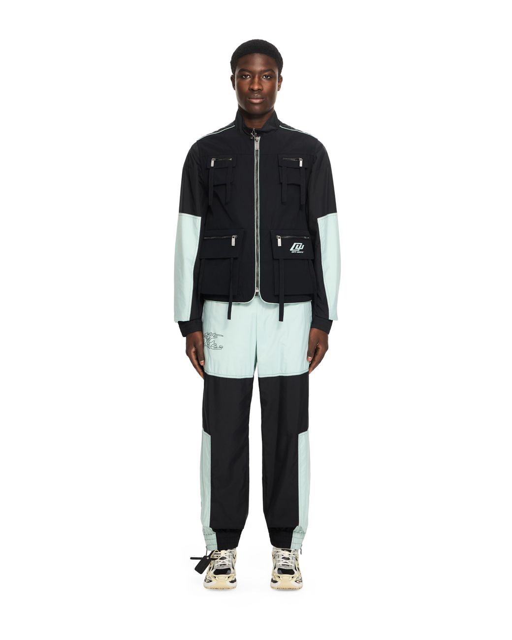 Off-White c/o Virgil Abloh Black Cordura Multipocket Vest for men