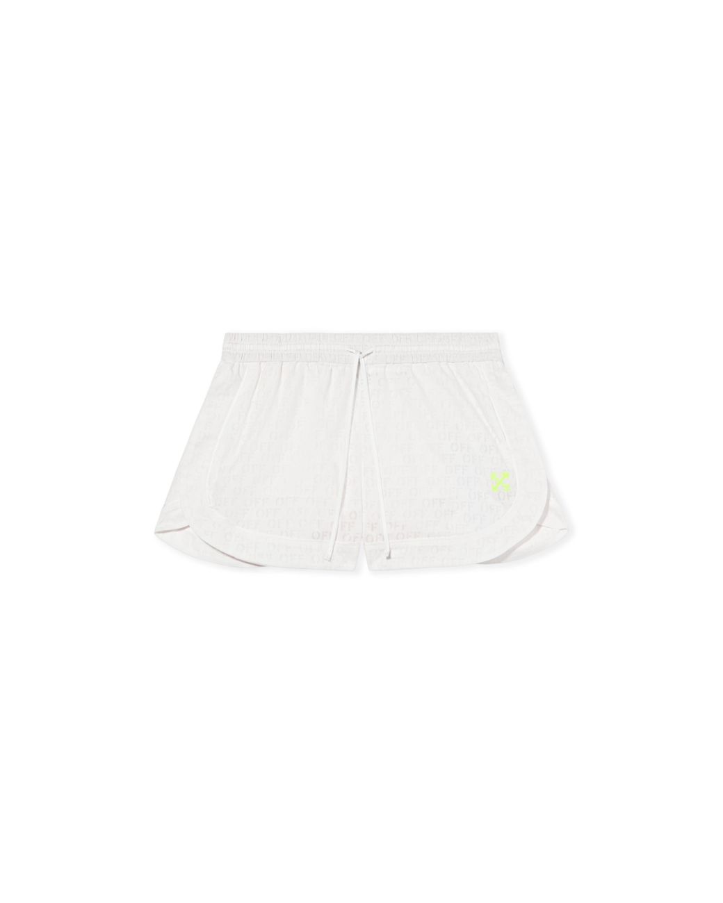 Off-White c/o Virgil Abloh White Off Stamp Shorts