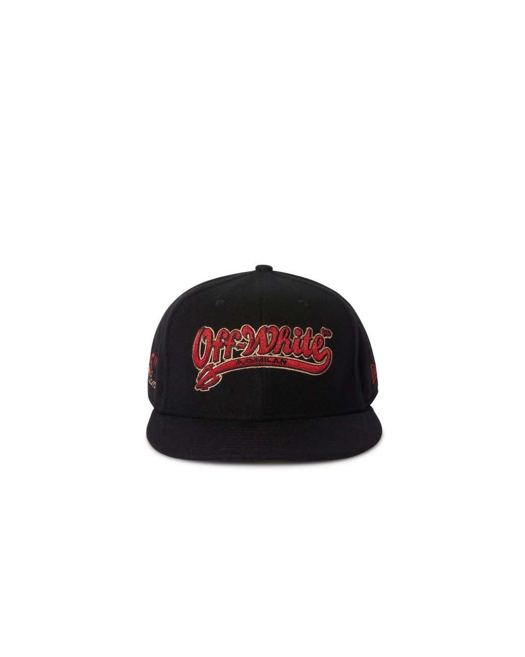 Off-White c/o Virgil Abloh Black Off- C/O Ac Milan X New Era Devil Cap