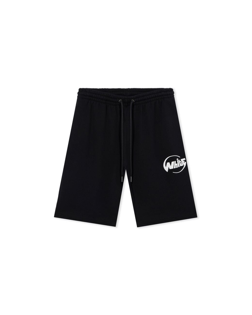 Off-White c/o Virgil Abloh Black Globe Logo Shorts for men