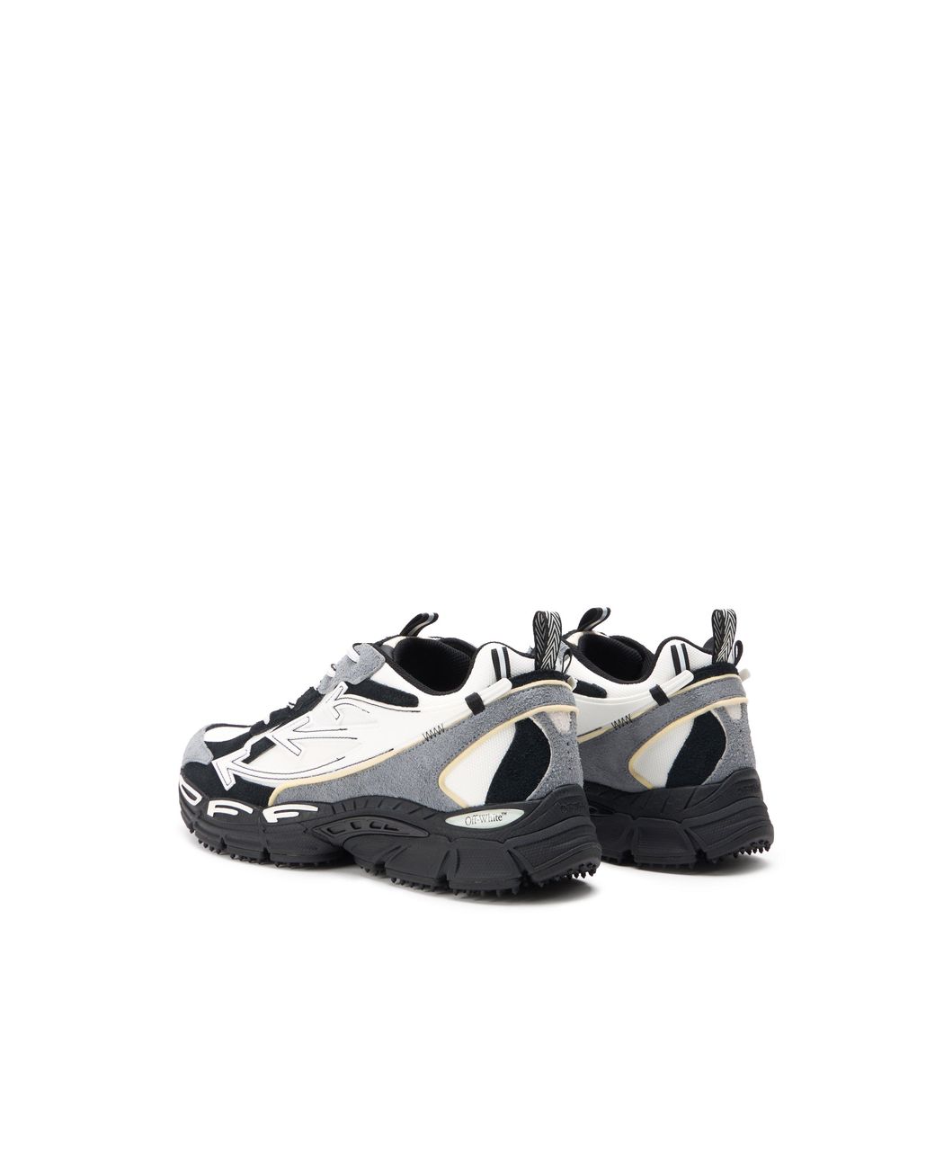 Off-White c/o Virgil Abloh White Be Right Back Suede Sneakers for men