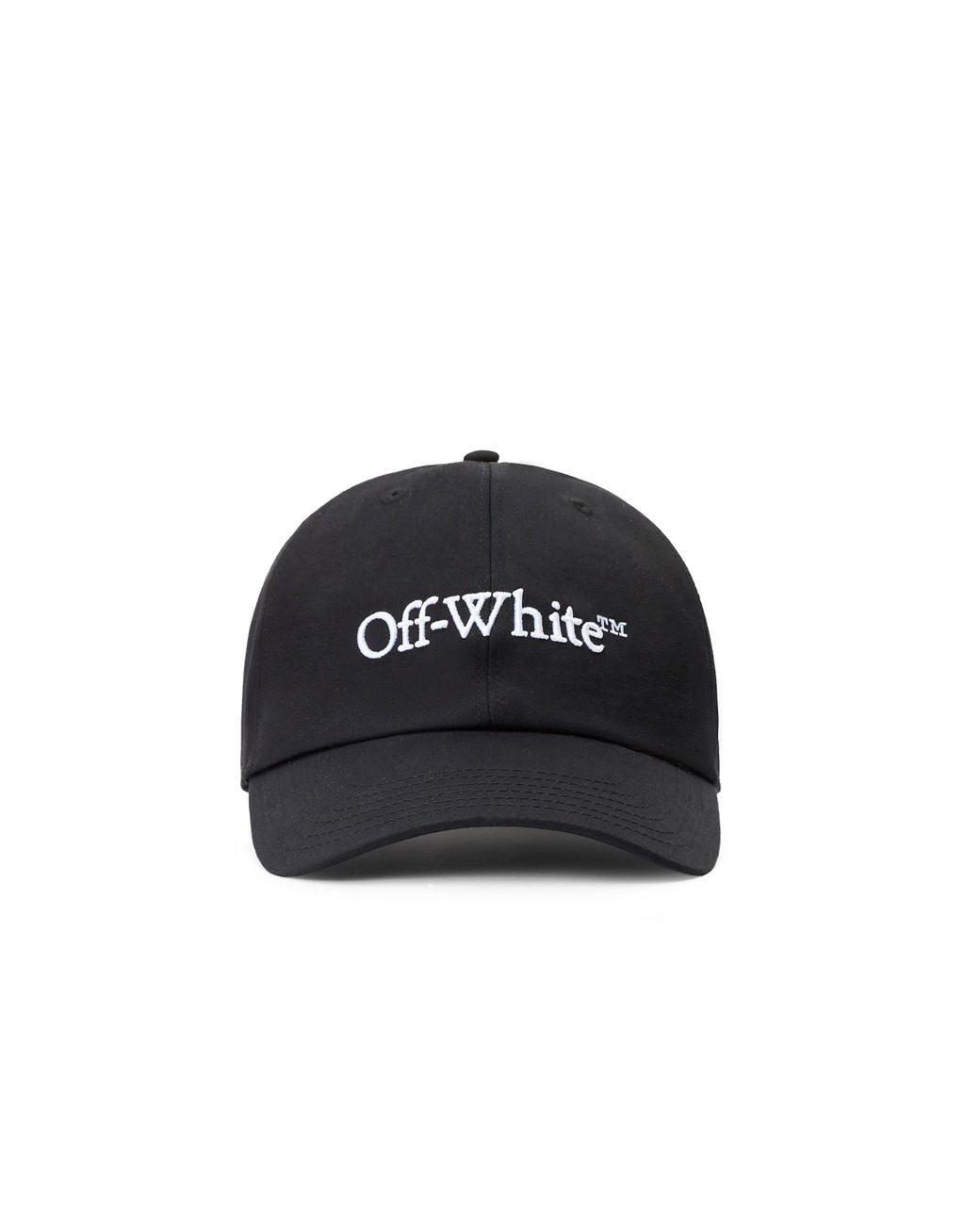 Off-White c/o Virgil Abloh Black Bookish Baseball Cap for men