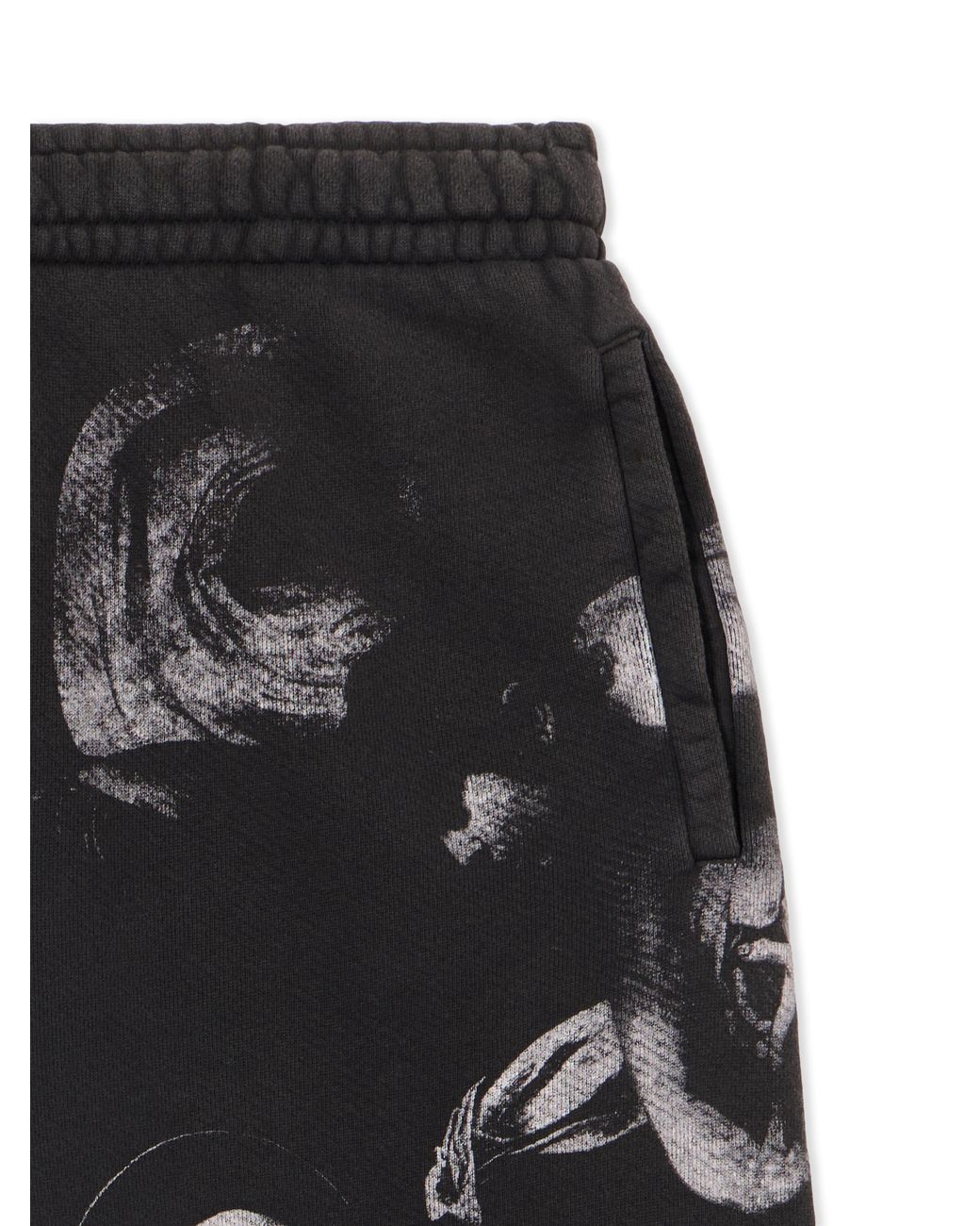 Off-White c/o Virgil Abloh Black Bw S.Matthew Over Sweatshorts for men