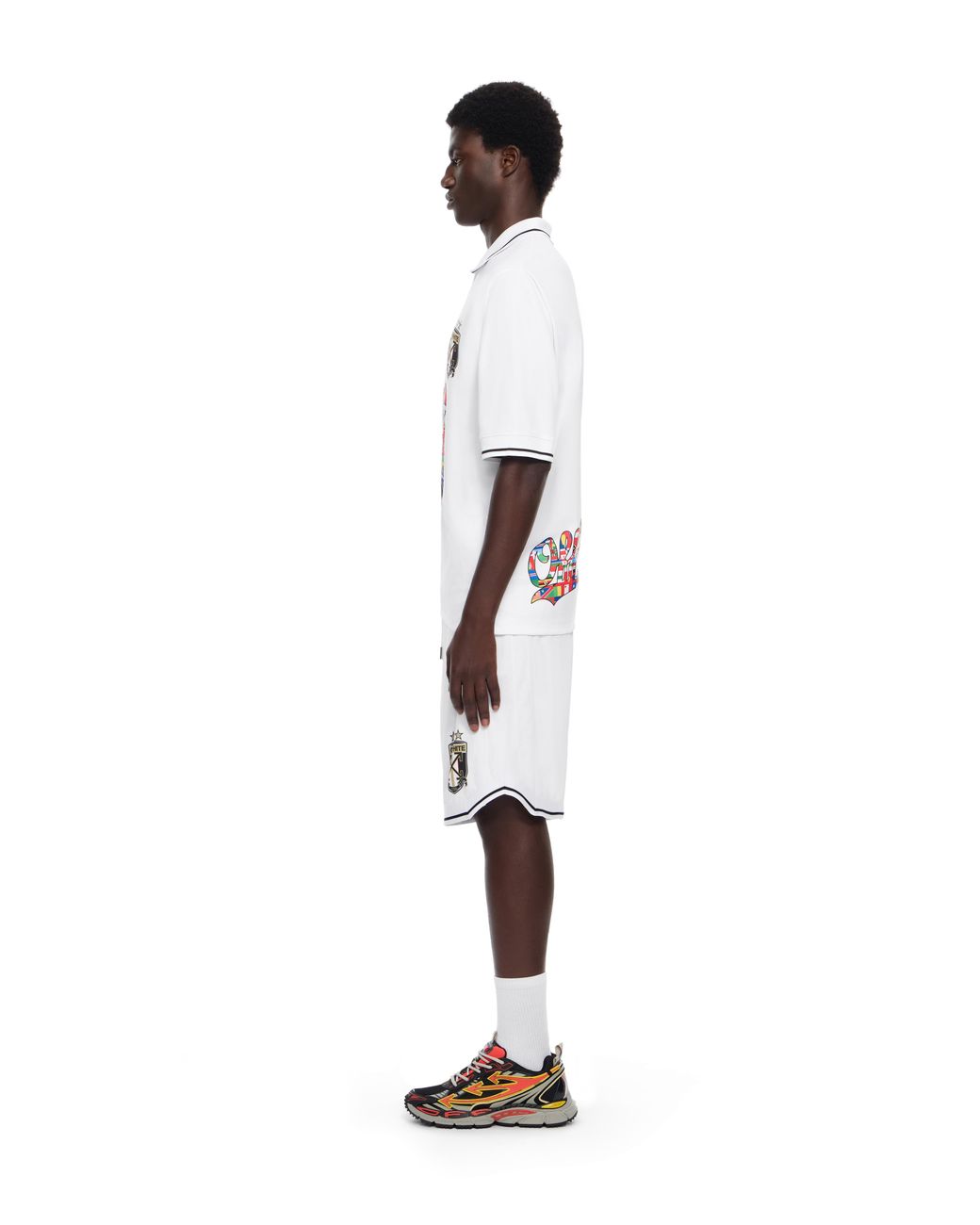 Off-White c/o Virgil Abloh White Soccer '26 Tech Shorts for men