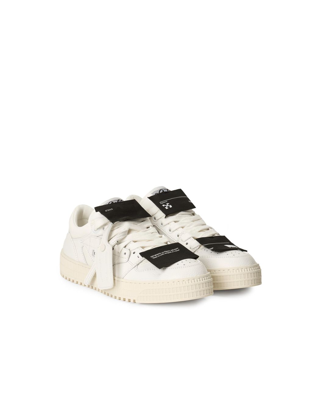 Off-White c/o Virgil Abloh Blue Low Top 3.0 Off Court Sneakers