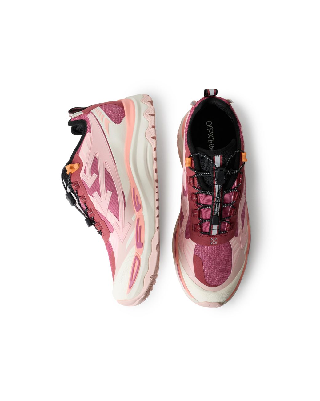 Off-White c/o Virgil Abloh Pink Be Right Back Trail Low Sneakers