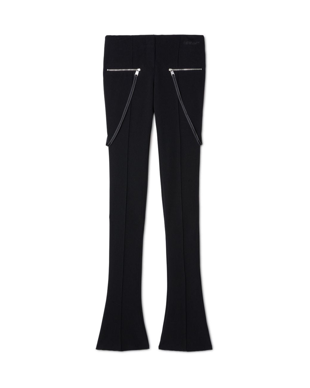 Off-White c/o Virgil Abloh Black Britney Zip Pants