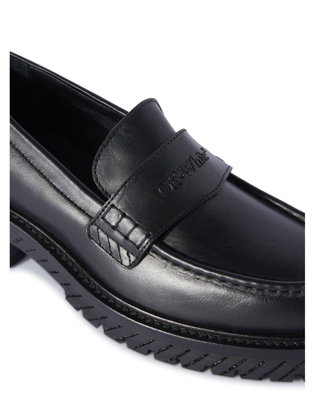 Off-White c/o Virgil Abloh Blue Combat Loafer