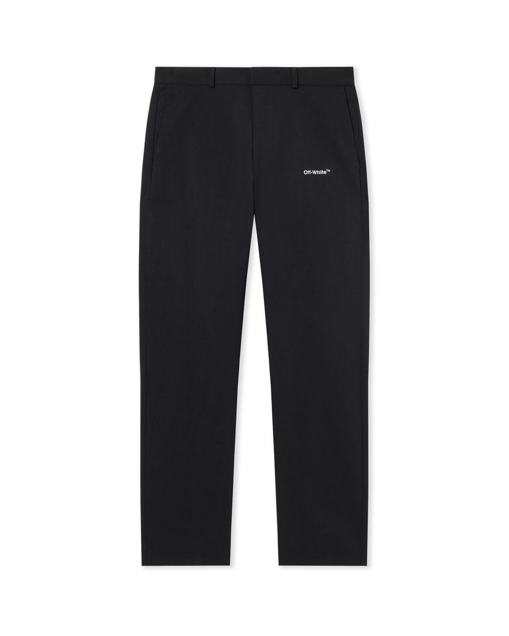 Off-White c/o Virgil Abloh Black Single Arrow Straight Chino Pants for men