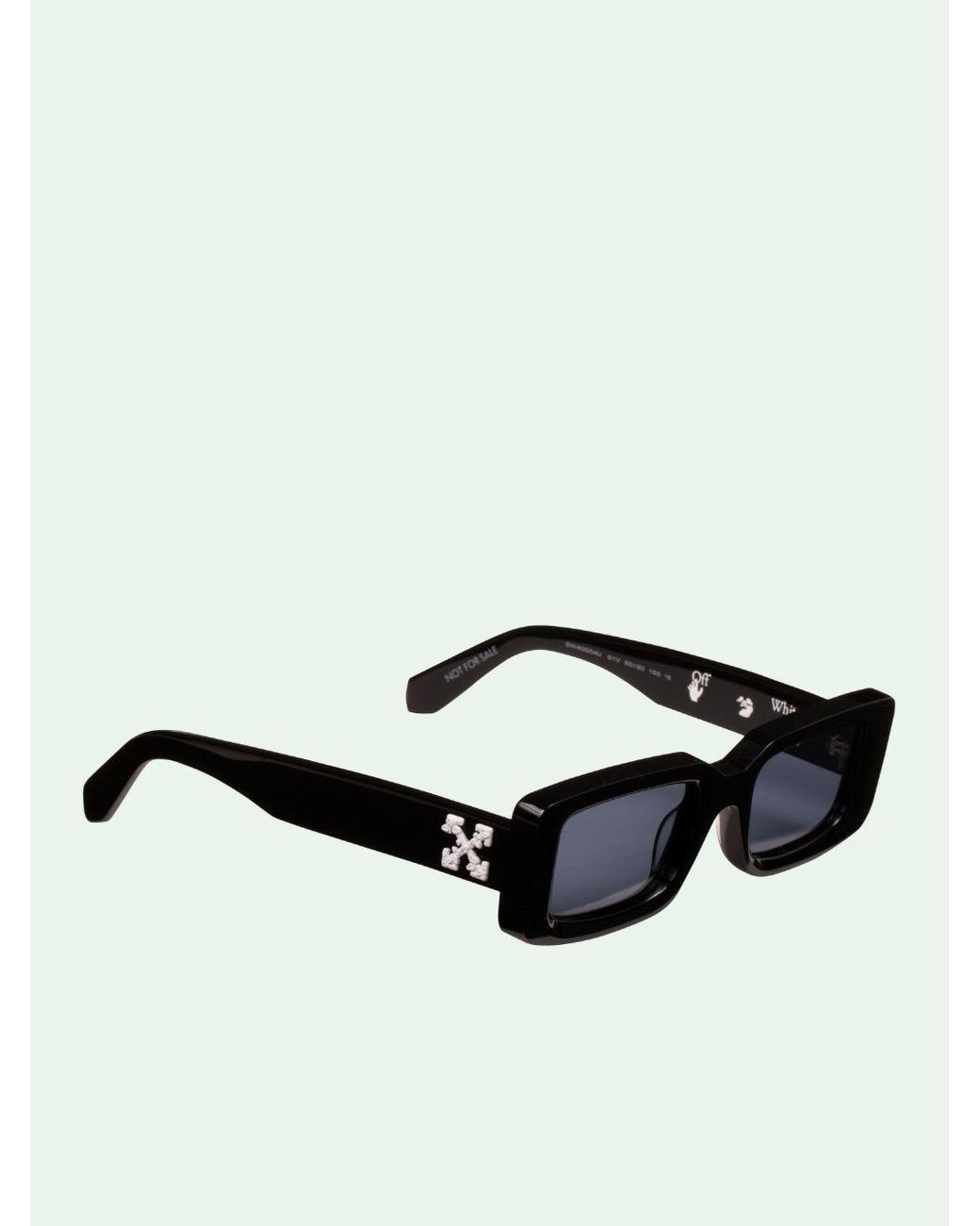 OFF-WHITE Virgil Square Frame (W) Sunglasses Black/Black Tint - US