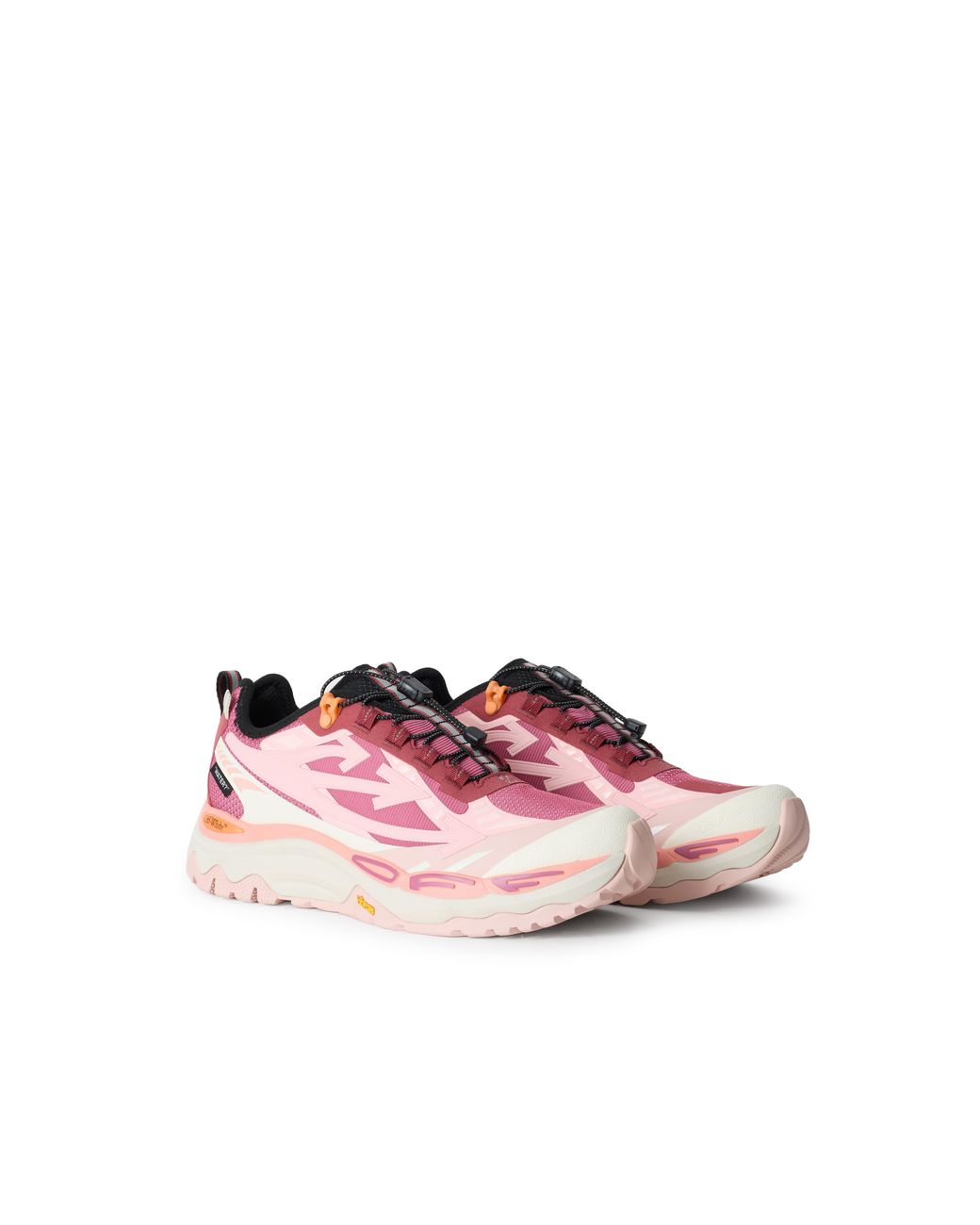 Off-White c/o Virgil Abloh Pink Be Right Back Trail Low Sneakers