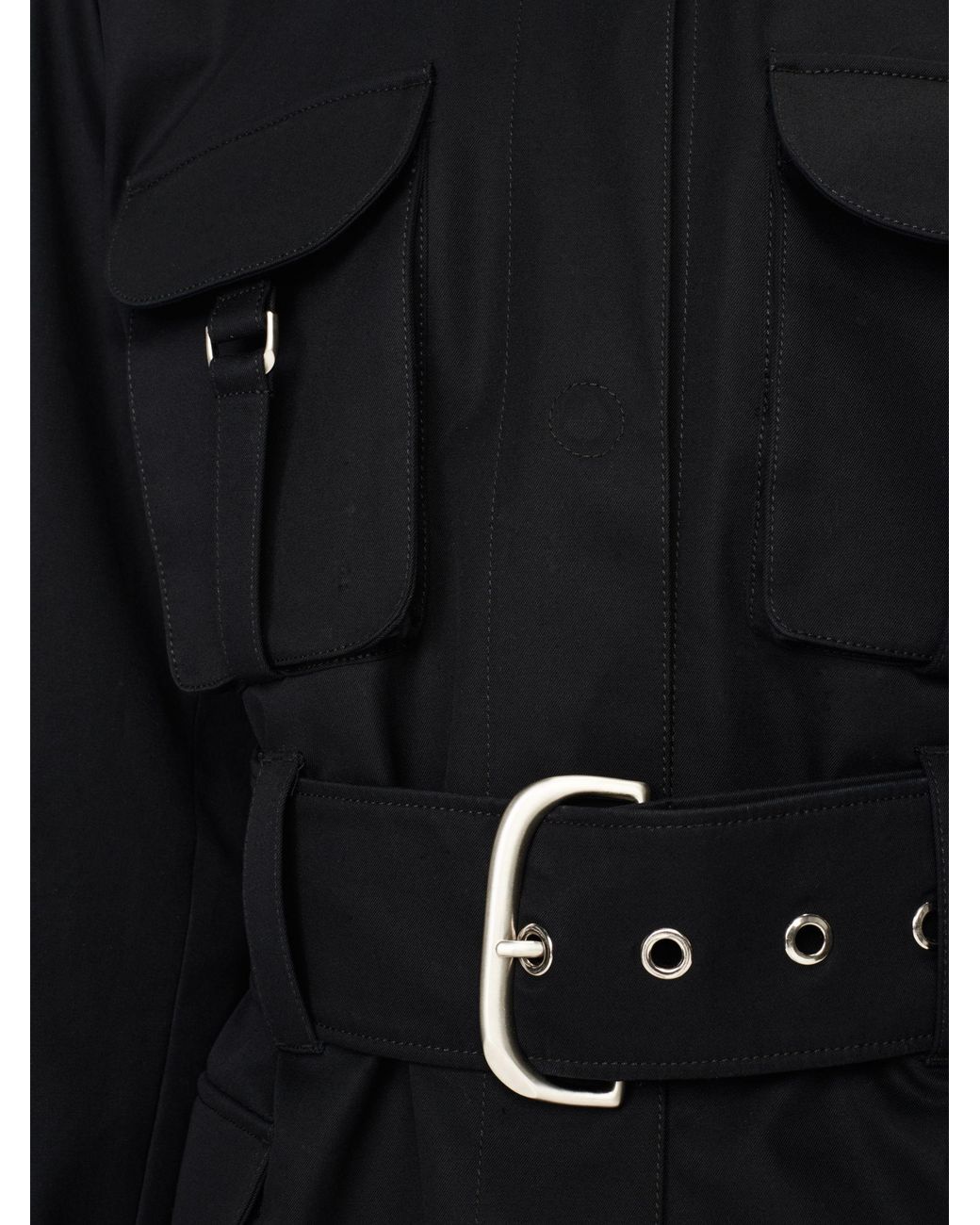 Off-White c/o Virgil Abloh Black Co Cargo Belt Field Jacket