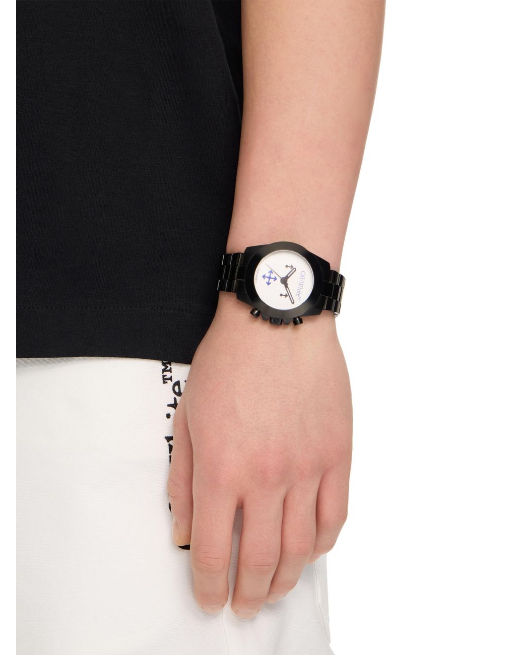Off-White c/o Virgil Abloh Black "Reset" Watch for men