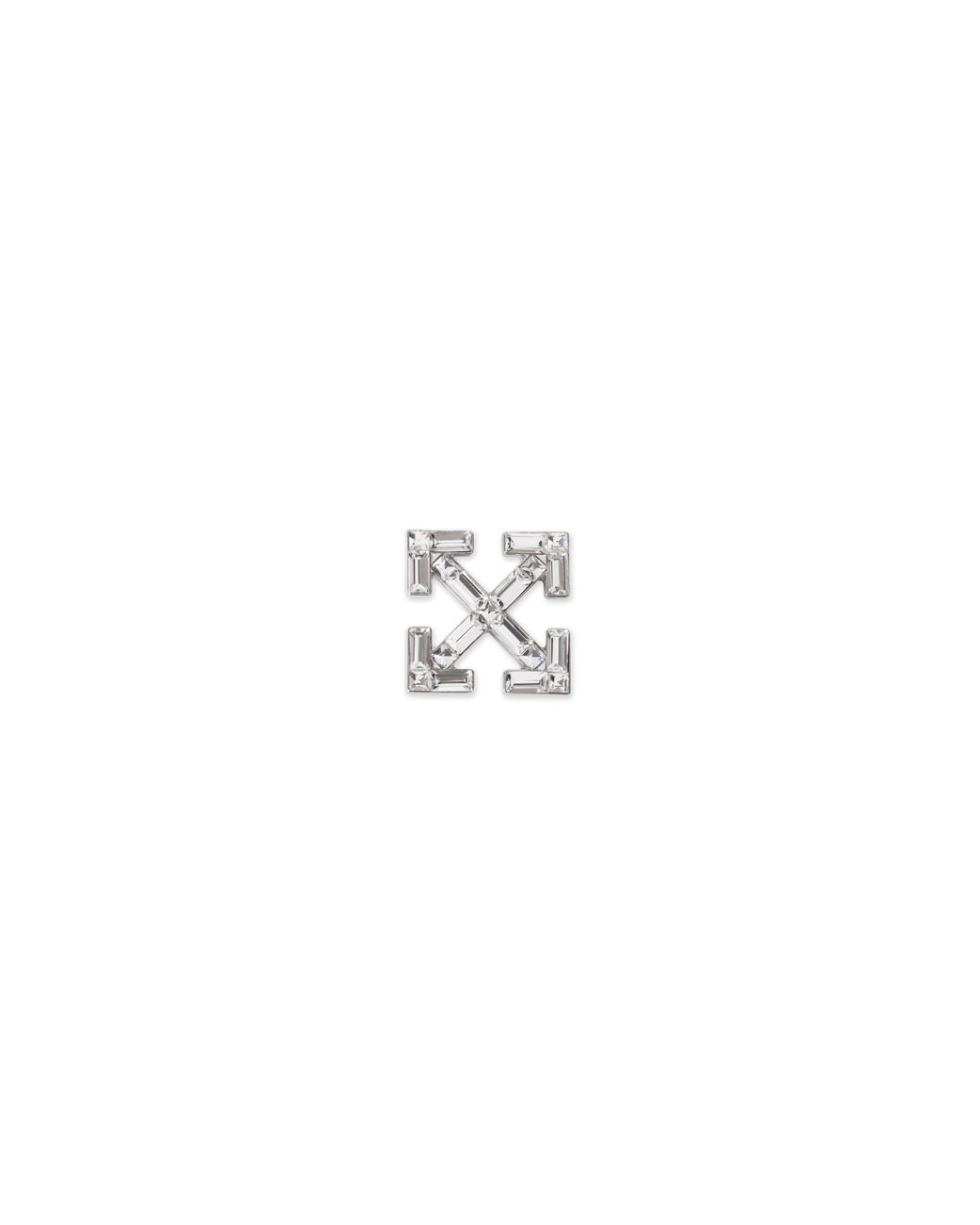 Off-White c/o Virgil Abloh White Bling Arrow Mono Earring for men