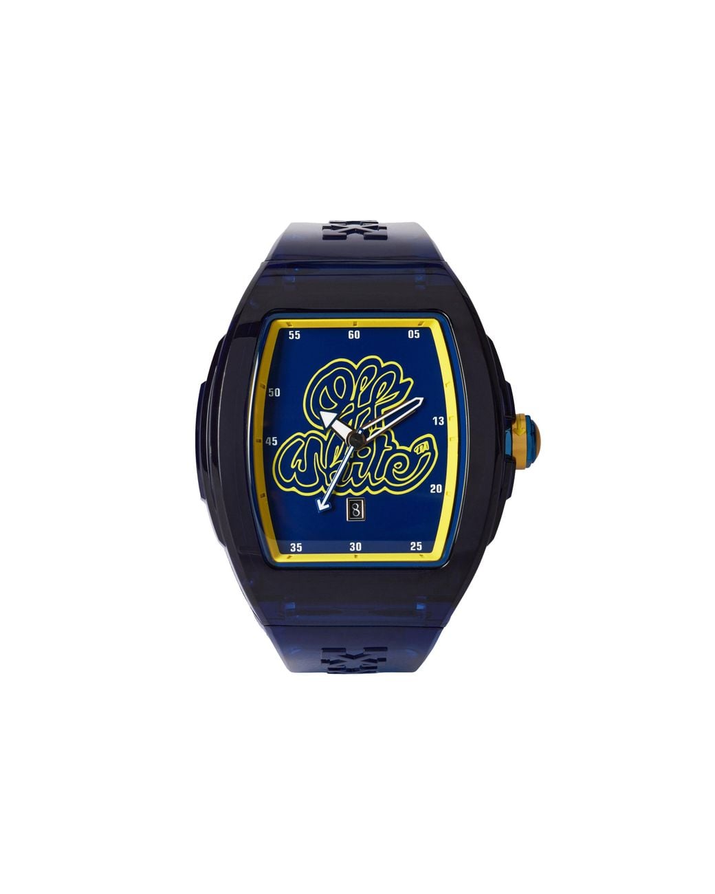 Off-White c/o Virgil Abloh Blue "Beat" Watch for men